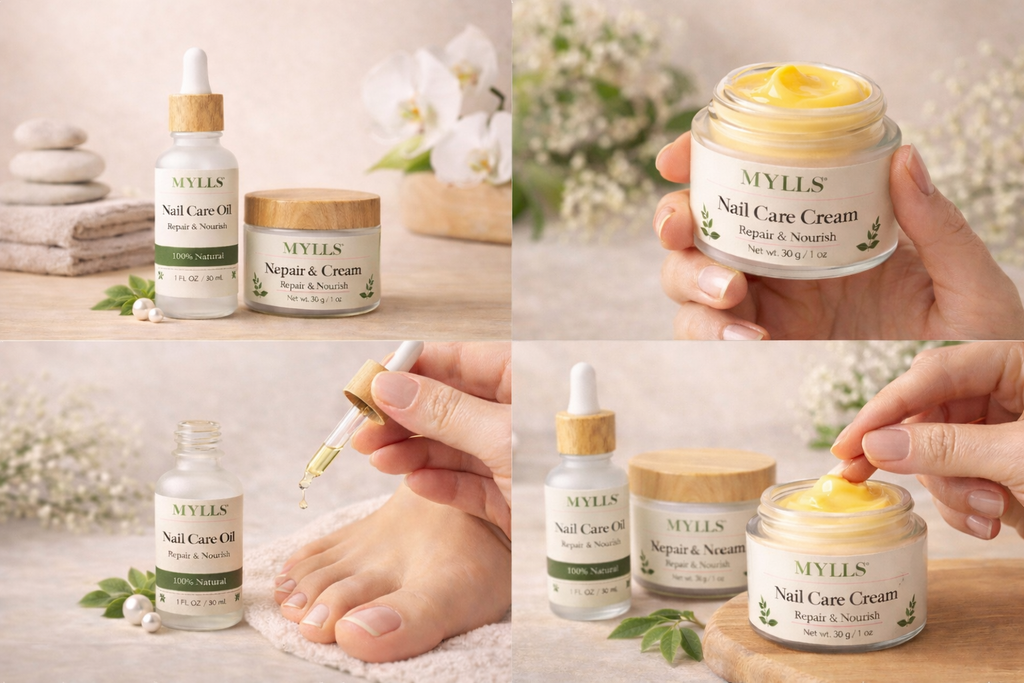 MYLLS™ Natural Nail Care Kit – Repair & Nourish
