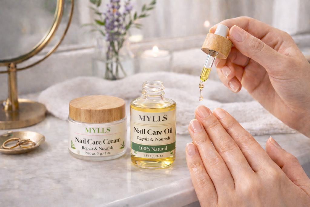 MYLLS™ Natural Nail Care Kit – Repair & Nourish